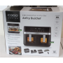 SALE OUT. Caso 03186 Air Fryer Duo Chef, Total capacity 14L, 2200W, Black , Caso Air Fryer , DuoChef , Power 2200 W , Capacity 14 L , Black , UNPACKED, DAMAGED PACKAGING, SCRATCHED ON CORPUS, DENT ON FRONT , 24 month(s)