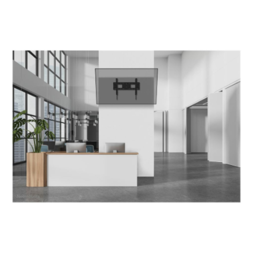 WL35-750BL16 Neomounts Wall mount , WL35-750BL16 Heavy duty wall mount , Adjustable Height, Tilt , 42-86 , Maximum weight (capacity) 125 kg , Black
