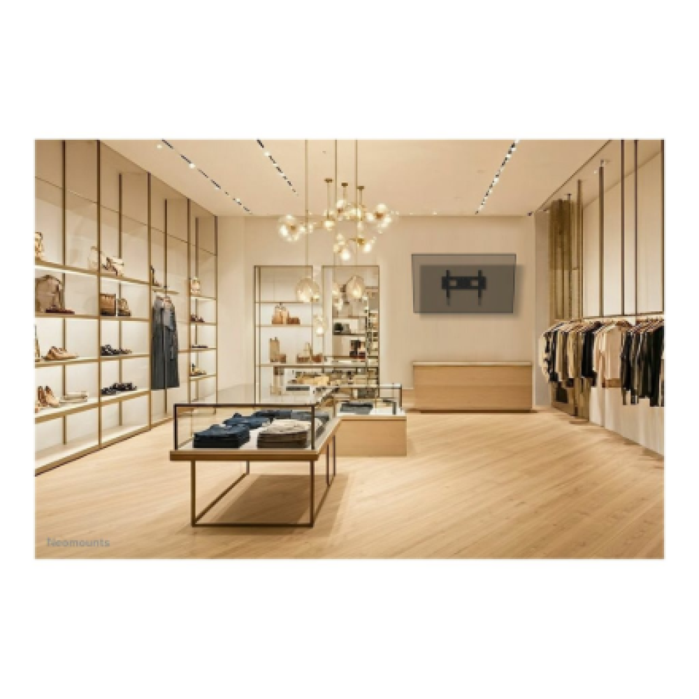 WL35-750BL16 Neomounts Wall mount , WL35-750BL16 Heavy duty wall mount , Adjustable Height, Tilt , 42-86 , Maximum weight (capacity) 125 kg , Black