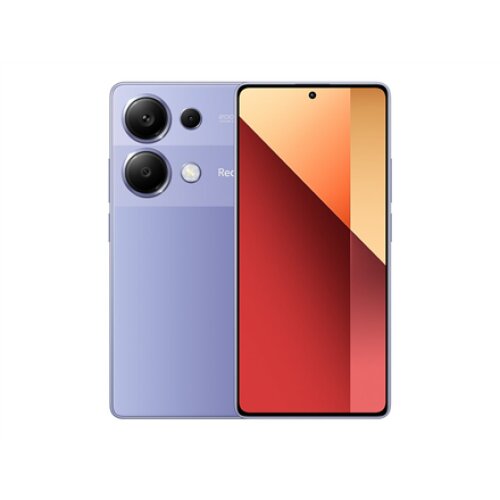 Xiaomi , Redmi , Note 13 Pro , Lavander Purple , 6.67 , AMOLED , 1080 x 2400 pixels , Mediatek , Internal RAM 8 GB , 256 GB , Dual SIM , Nano-SIM , 4G , Main camera resolution 200+8+2 MP , Secondary camera resolution 16 MP , Android , 13 , 5000 mAh