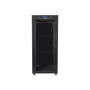 Lanberg , Rack cabinet 19 free-standing 27U/800x1000 (flat pack) with glass door, LCD , FF01-8027-12BL , Black