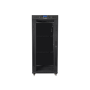 Lanberg , Rack cabinet 19 free-standing 27U/800x1000 (flat pack) with glass door, LCD , FF01-8027-12BL , Black