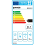 Gorenje Hood BHP62CLI Telescopic, Energy efficiency class C, Width 60 cm, 435 m³/h, Mechanical control, LED, Ivory