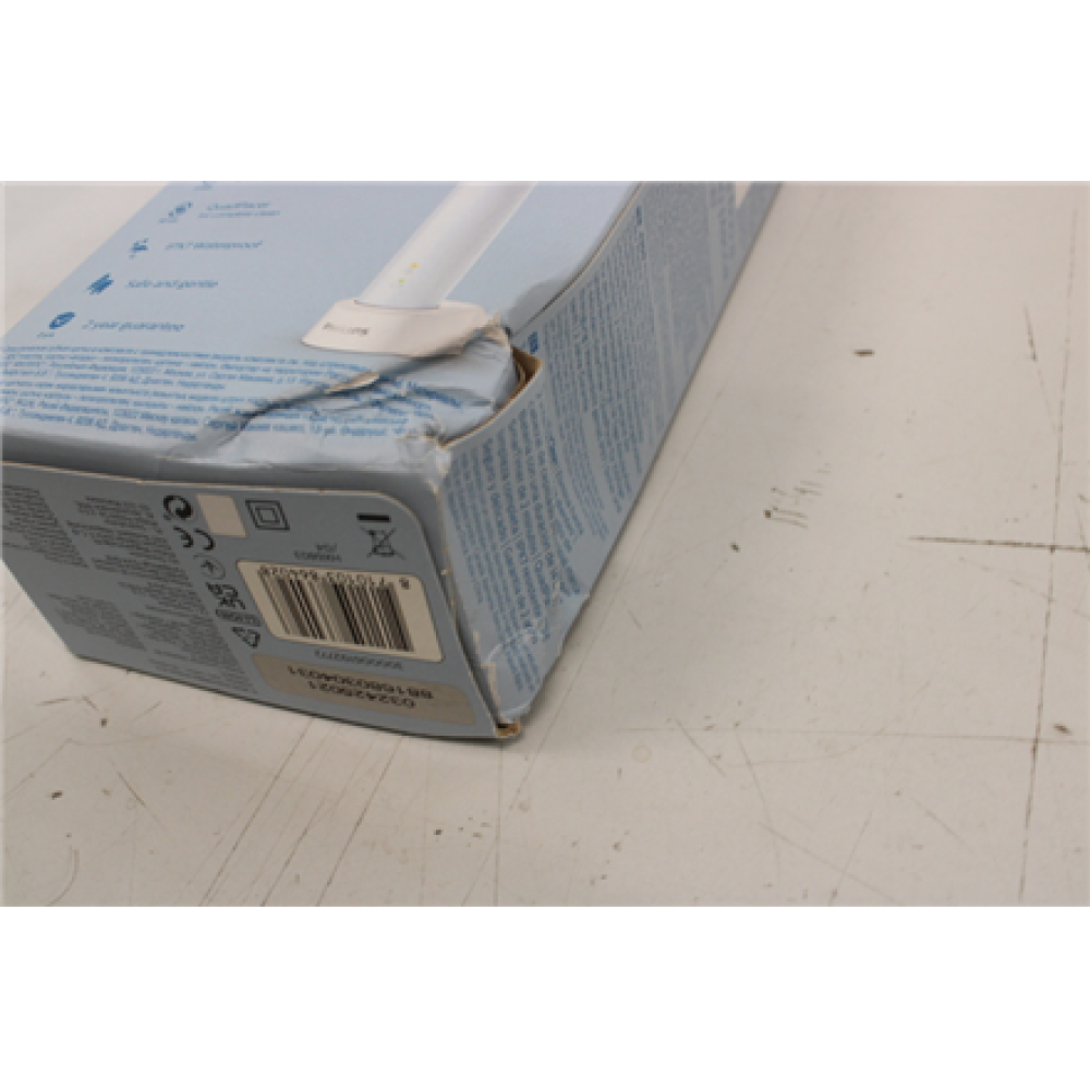 SALE OUT. DAMAGED PACKAGING , Philips , Sonicare ProtectiveClean 4300 Toothbrush , HX6803/04 , Rechargeable , For adults , Number of brush heads included 1 , Number of teeth brushing modes 1 , Sonic technology , Light Blue , DAMAGED PACKAGING