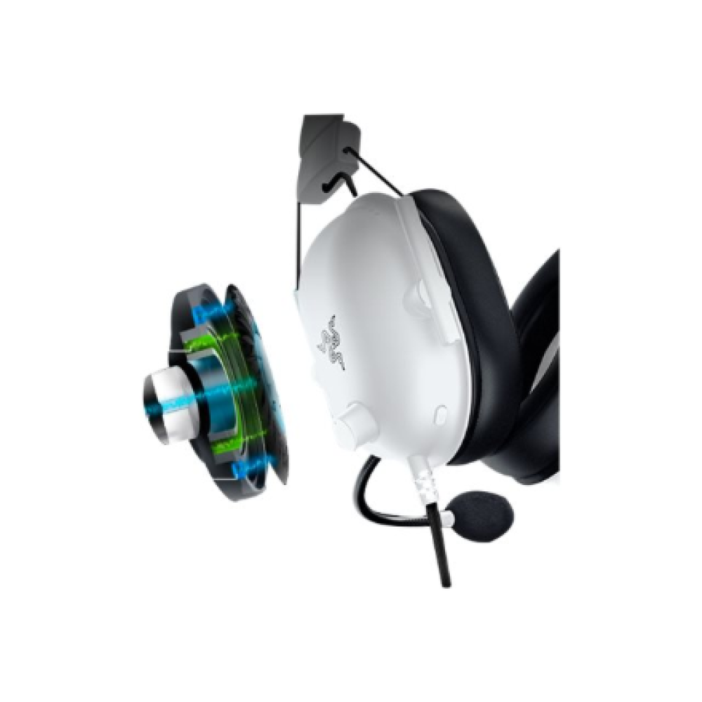 Razer Gaming Headset , BlackShark V2 X (Xbox Licensed) , Wired , Over-Ear , Microphone , White , Noise canceling