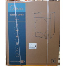 SALE OUT. , Midea Dryer Machine , MD110H80/W-HR , Energy efficiency class E , Front loading , 8 kg , Heat pump , LED , Depth 60 cm , White , DAMAGED PACKAGING