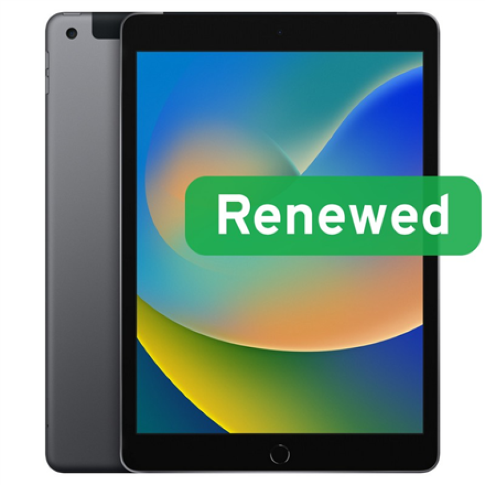 Apple Renew Grade C , Apple iPad 9th Gen LTE , Space Gray , Retina IPS , 64 GB , iPadOS