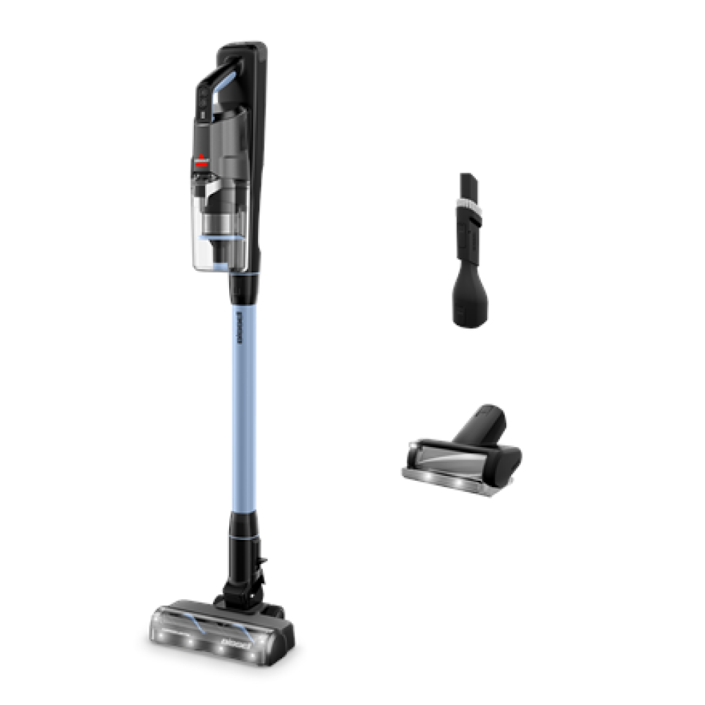 Bissell Stick Vacuum , PowerClean FurFinder Select , Cordless operating , 200 W , 25.2 V , Operating time (max) 40 min , Black/Titanium/Lake Blue , Warranty 60 month(s) , Battery warranty 24 month(s)
