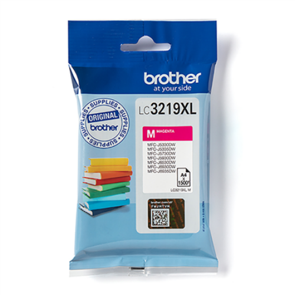 Brother Super High Yield Ink Cartridge LC3219XLBK , Ink Cartridge , Magenta
