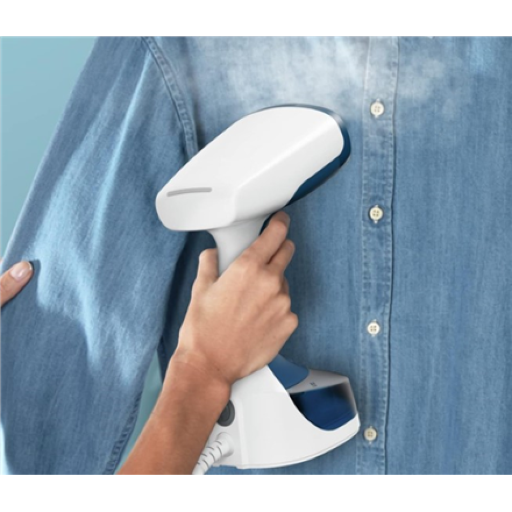TEFAL Hand Travel Steamer , DT7130 , Handheld , 1400 W , 0.15 L , 25 g/min , Blue/White