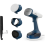 TEFAL Hand Travel Steamer , DT7130 , Handheld , 1400 W , 0.15 L , 25 g/min , Blue/White
