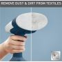 TEFAL Hand Travel Steamer , DT7130 , Handheld , 1400 W , 0.15 L , 25 g/min , Blue/White