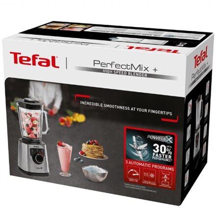 TEFAL , Blender , BL871D31 PerfectMix+ High speed , Tabletop , 1200 W , Jar material Glass , Jar capacity 1.5 L , Ice crushing , Stainless Steel