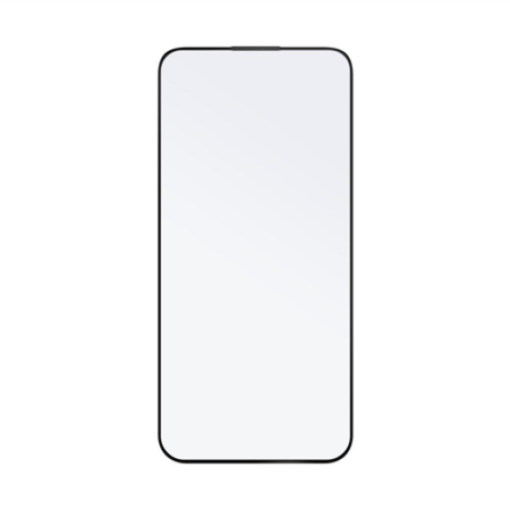 Fixed , Full Cover 2.5D , Screen protector , Apple , iPhone 15 , Tempered Glass , Black
