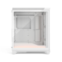 Fractal Design Meshify 3 , Ambience Pro RGB White TG Clear Tint , ATX , Power supply included No