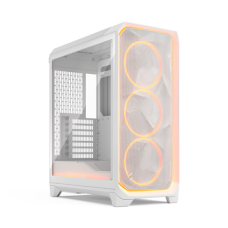 Fractal Design Meshify 3 , Ambience Pro RGB White TG Clear Tint , ATX , Power supply included No