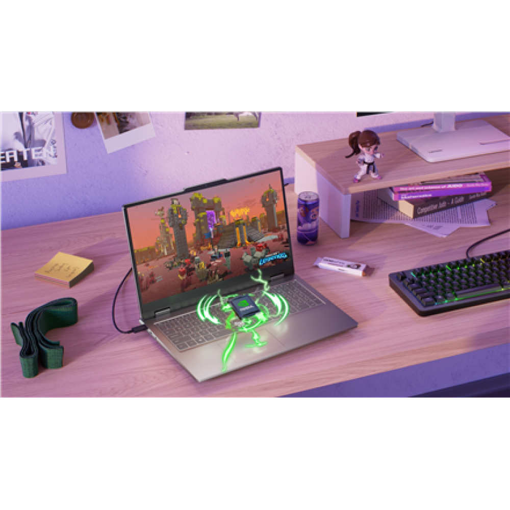 Lenovo LOQ Essential 15IRX11 , Luna Grey , 15.6 , IPS , FHD , 1920 x 1080 pixels , Anti-glare , Intel Core i5 , i5-13450HX , 16 GB , SO-DIMM DDR5 , Solid-state drive capacity 512 GB , NVIDIA GeForce RTX 5050 , GDDR7 , 8 GB , Windows 11 Home , 802.11ax , B