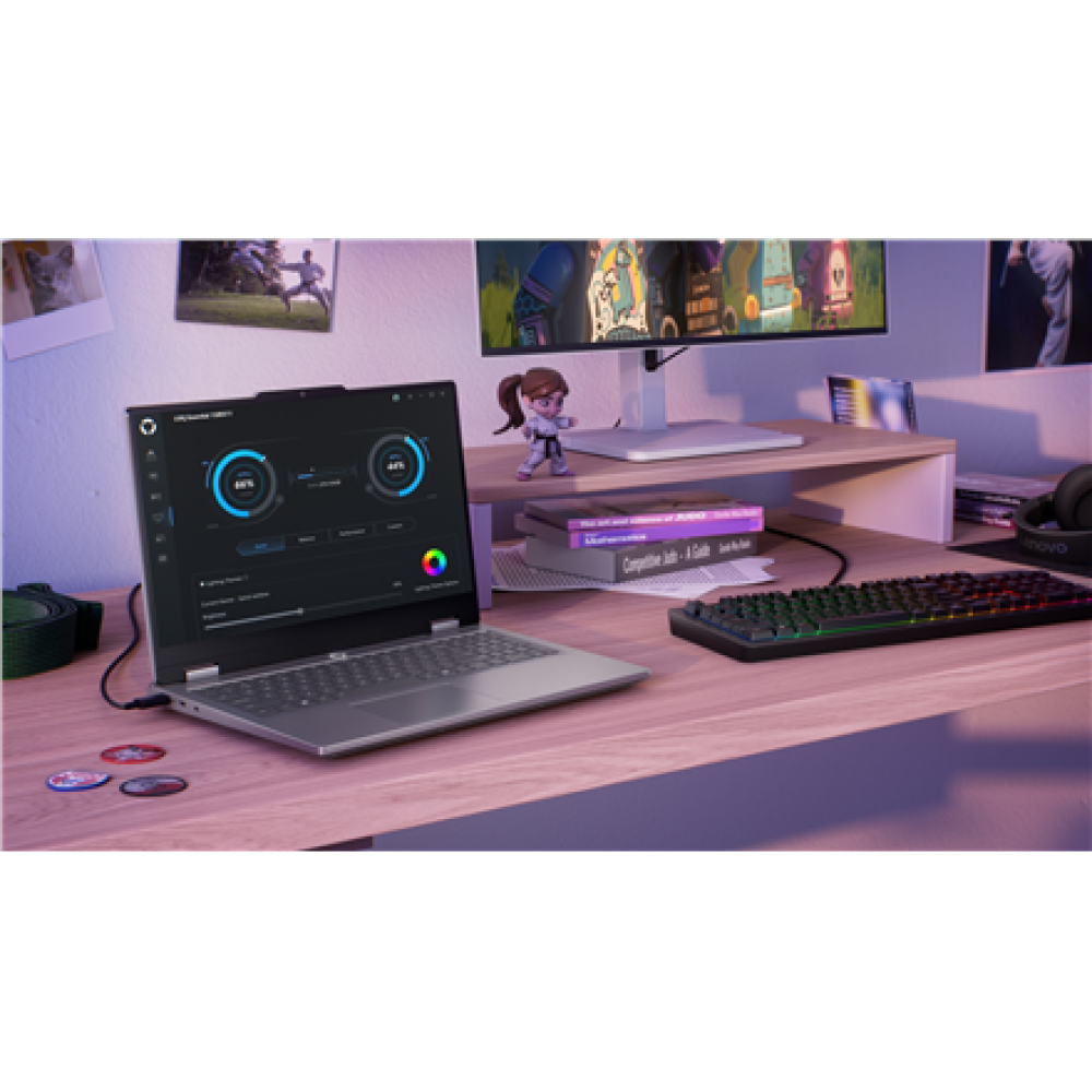 Lenovo LOQ Essential 15IRX11 , Luna Grey , 15.6 , IPS , FHD , 1920 x 1080 pixels , Anti-glare , Intel Core i5 , i5-13450HX , 16 GB , SO-DIMM DDR5 , Solid-state drive capacity 512 GB , NVIDIA GeForce RTX 5050 , GDDR7 , 8 GB , Windows 11 Home , 802.11ax , B