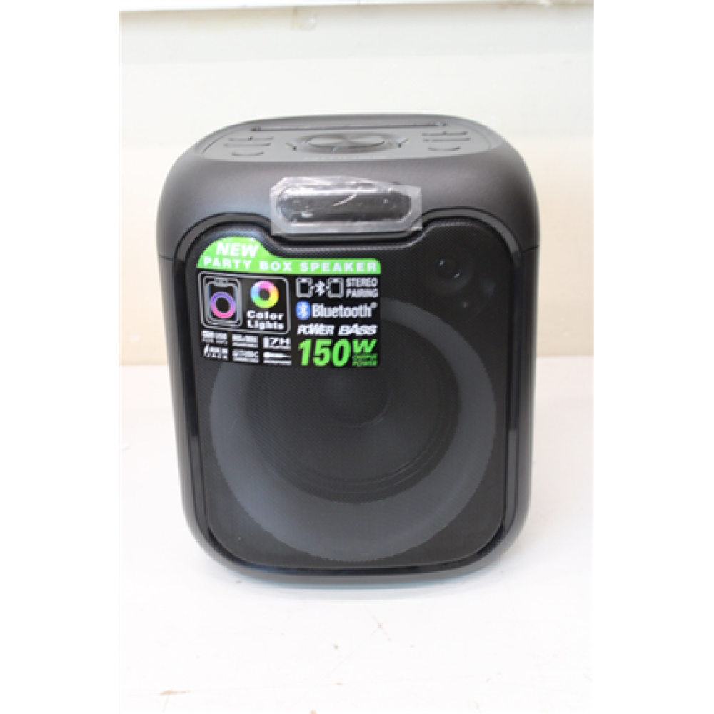 SALE OUT. , Muse Party Box Speaker With USB Port , M-1803 DJ , DAMAGED PACKAGING, SCRATCHES ON TOP , 150 W , Bluetooth , Black , Wireless connection