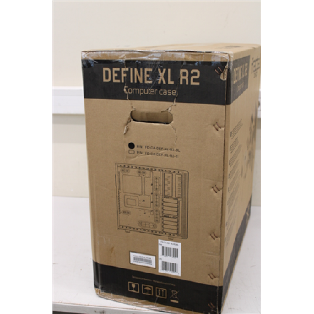 SALE OUT. Fractal Design Define XL R2 Black, XL-ATX, Power supply included No , Fractal Design , Define XL R2 , Anti-Glare , HD , No , VA , Black , XL-ATX , DAMAGED PACKAGING , Power supply included No