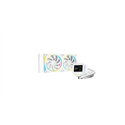 Deepcool Liquid CPU Cooler , LM240 WH , White , Intel, AMD
