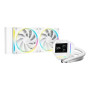 Deepcool Liquid CPU Cooler , LM240 WH , White , Intel, AMD
