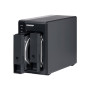 QNAP 2 Bay USB Type-C Direct Attached Storage with Hardware RAID , TR-002 , Micro , 6 GB , Black