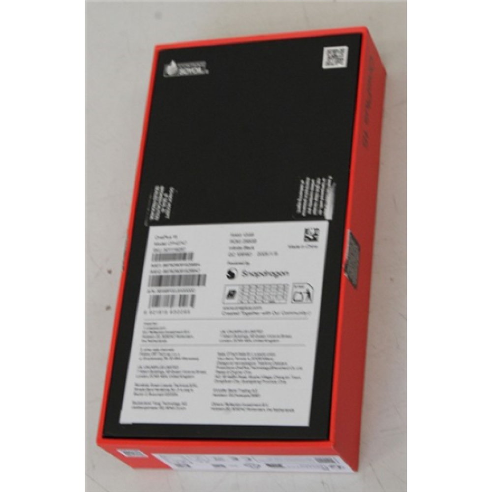 SALE OUT. OnePlus 15 (Infinite Black) DS 6.78 LTPO AMOLED 1272x2800/4.6GHz&3.62GHz/256GB/12GB RAM/Android 16/WiFi,BT,5G , OnePlus , UNPCKED, SC RTACHES ON PROTECTIV SCREEN GLASS