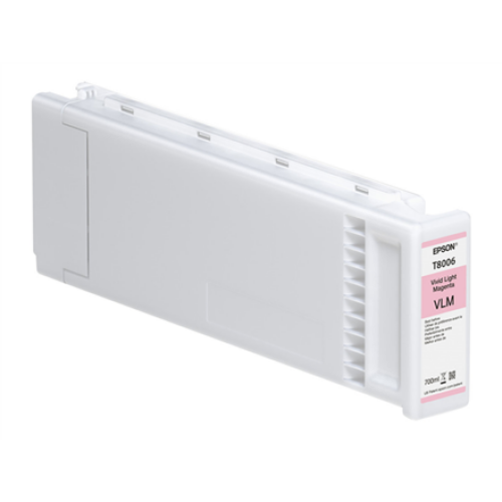 Epson Singlepack Vivid Light Magenta T80060N UltraChrome PRO 700ml , Epson C13T80060N , Epson T8006 - vivid light magenta - original - ink cartridge , Epson UltraChrome PRO , Vivid light magenta