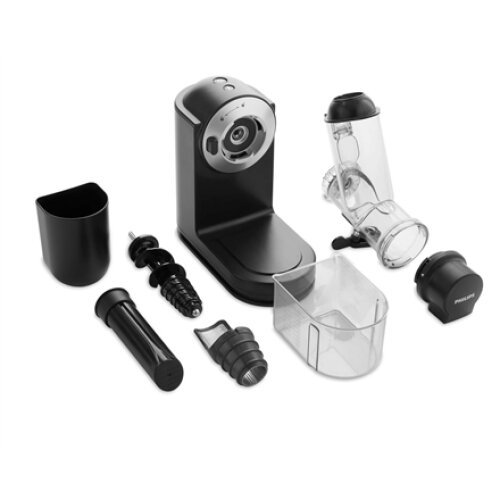 Philips , Viva Collection Juicer , HR1889/70 , Type Slow juicer , Black , 150 W