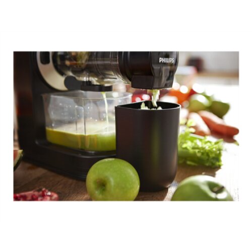 Philips , Viva Collection Juicer , HR1889/70 , Type Slow juicer , Black , 150 W