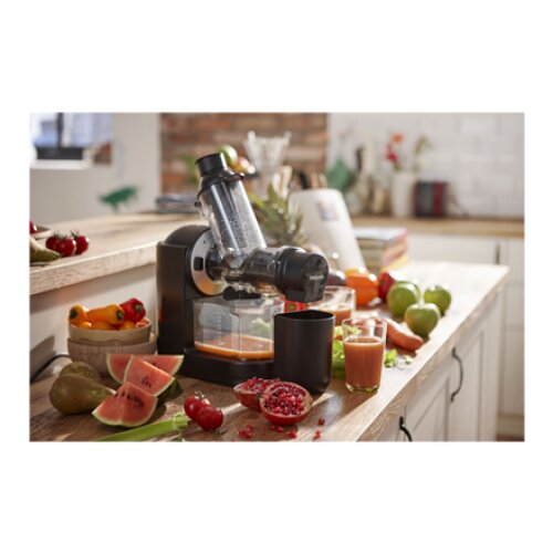 Philips , Viva Collection Juicer , HR1889/70 , Type Slow juicer , Black , 150 W
