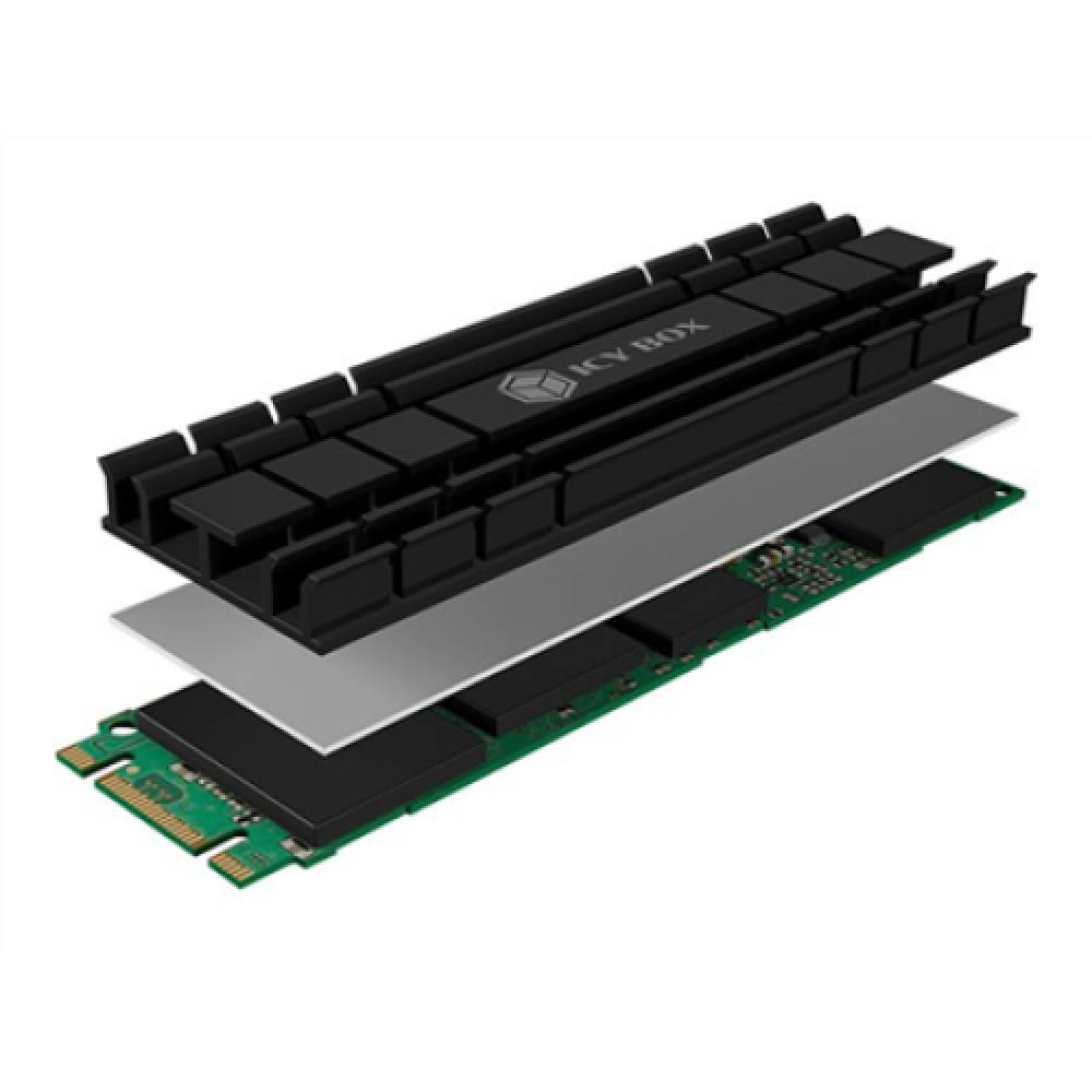 Raidsonic , ICY BOX , Heat Sink Set for M.2 SSD