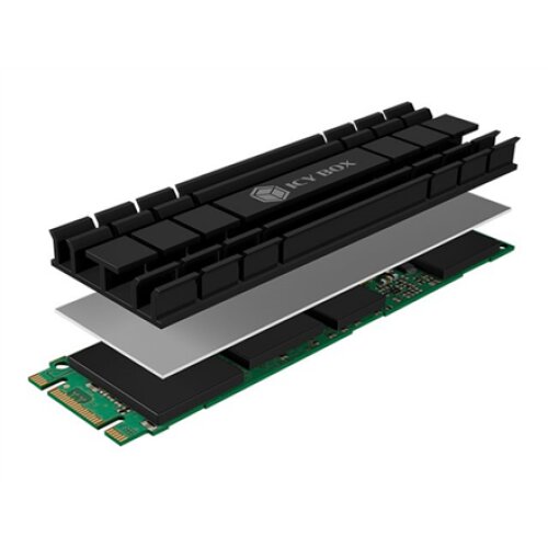 Raidsonic , ICY BOX , Heat Sink Set for M.2 SSD