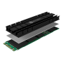 Raidsonic , ICY BOX , Heat Sink Set for M.2 SSD