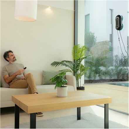 Cecotec Window Cleaning Robot , Conga Windroid 1090 Double Spray Connected , Corded , Black