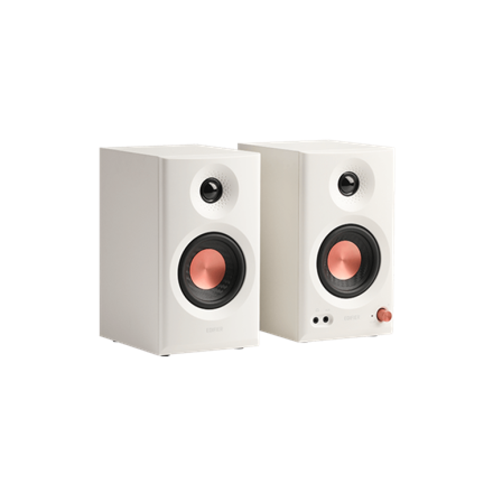 Edifier , Powered Studio Monitor Speakers , MR3 , 18W x 2 W , Bluetooth , White , ≥ 85 dB , Wireless connection