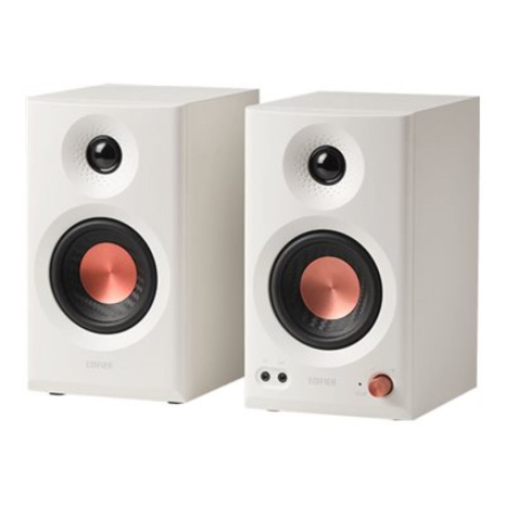 Edifier , Powered Studio Monitor Speakers , MR3 , 18W x 2 W , Bluetooth , White , ≥ 85 dB , Wireless connection