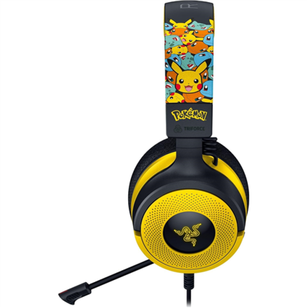 Razer , Headset , Kraken V4 X , Wired , Over-Ear , Microphone , Pokémon Edition