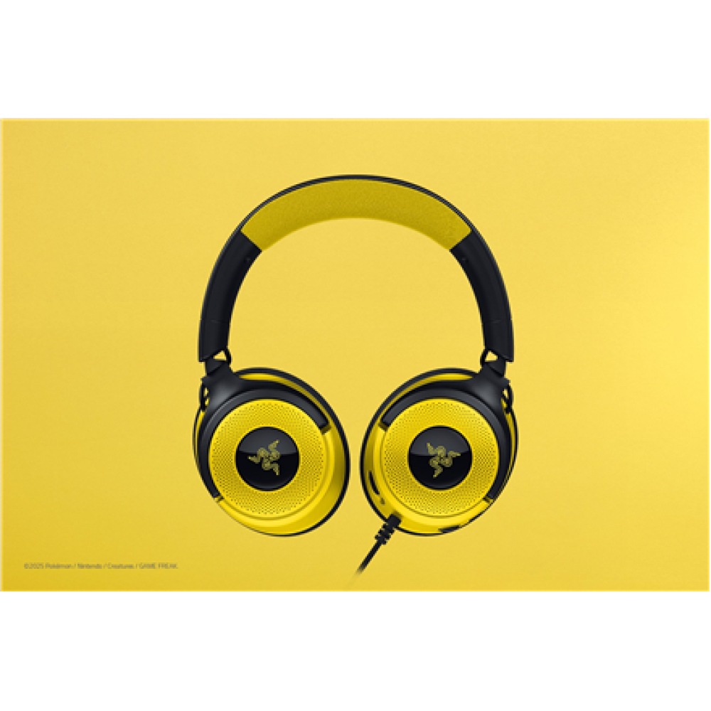 Razer , Headset , Kraken V4 X , Wired , Over-Ear , Microphone , Pokémon Edition