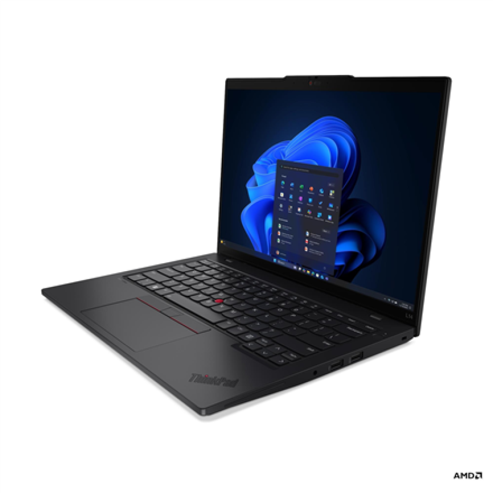 Lenovo ThinkPad L14 G6 AMD , Black , 14 , IPS , WUXGA , 1920 x 1200 pixels , Anti-glare , AMD Ryzen AI 7 PRO , 350 , 32 GB , SO-DIMM DDR5 , Solid-state drive capacity 1000 GB , AMD Radeon 860M Graphics , Windows 11 Pro , 802.11be , Bluetooth version 5.4 ,