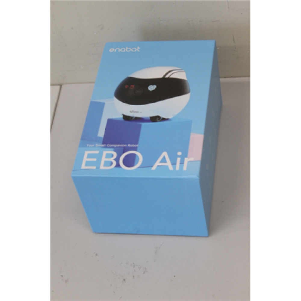SALE OUT. Enabot EBO AIR Family Robot IP Camera, White , Enabot , EBO AIR , Robot IP Camera , 22 month(s) , Compact , N/A MP , N/A , 16GB external memory, support 256GB at maximum , White USED AS DEMO