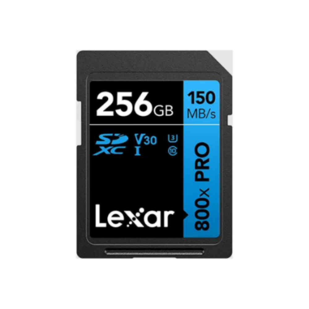 Lexar , Memory Card , Professional 800x PRO , 256 GB , SDXC , Flash memory class UHS-I