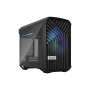 Fractal Design , Torrent Nano RGB TG Light Tint , Side window , Black , ATX