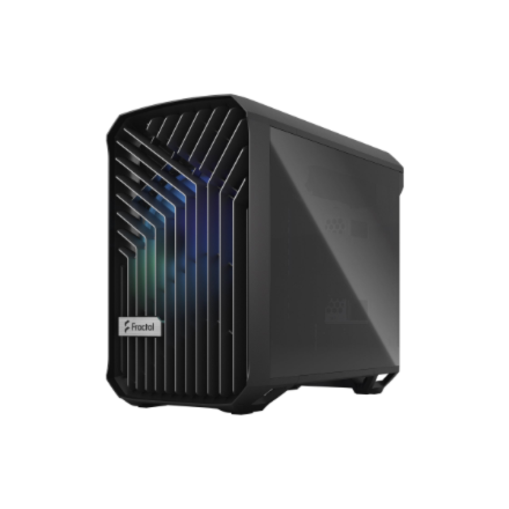 Fractal Design , Torrent Nano RGB TG Light Tint , Side window , Black , ATX