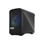 Fractal Design , Torrent Nano RGB TG Light Tint , Side window , Black , ATX