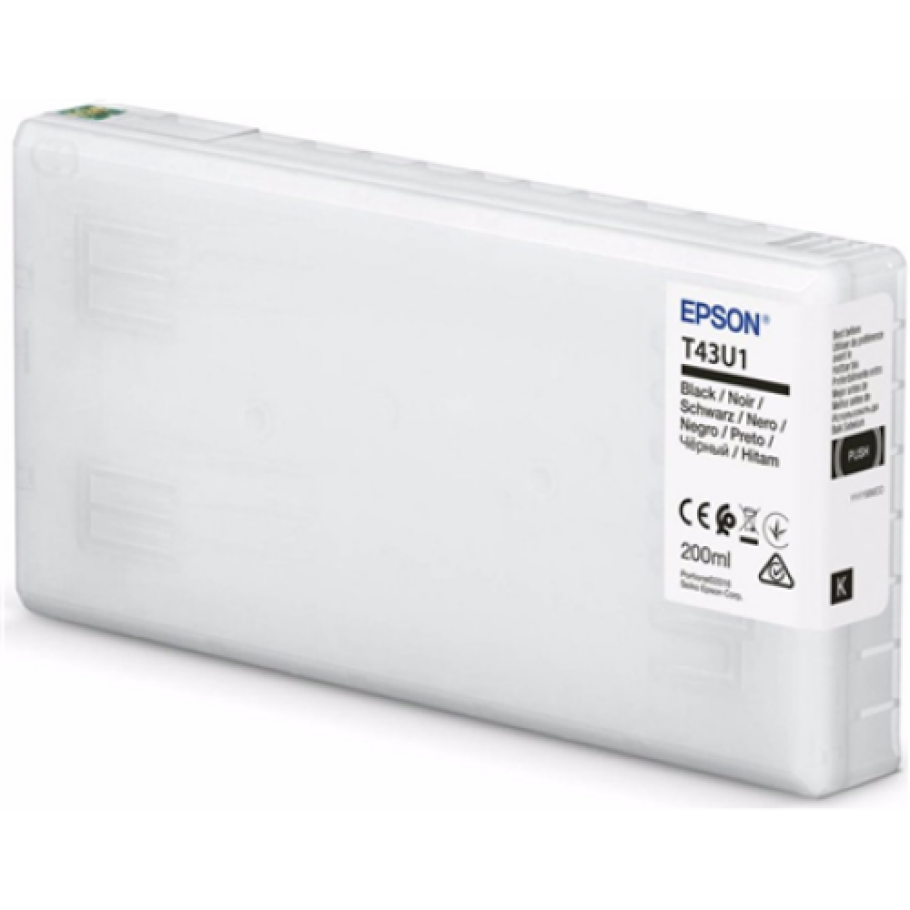 Epson SURELAB SL-D800 , T43U , Ink cartrige , Black