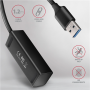 AXAGON Miniature metal four-port USB 3.2 Gen 1 hub , HUE-M1AL
