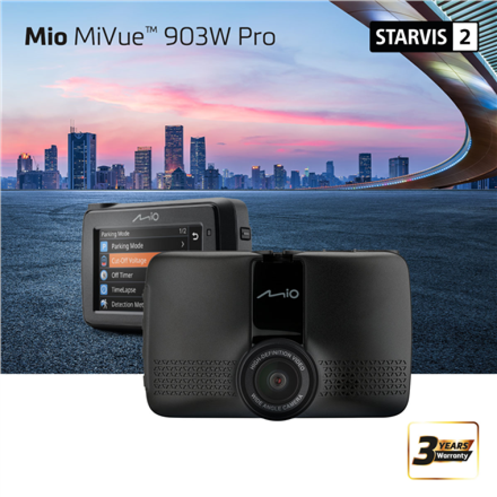 Mio , Car Dash Camera , MiVue 903W Pro , GPS , Wi-Fi