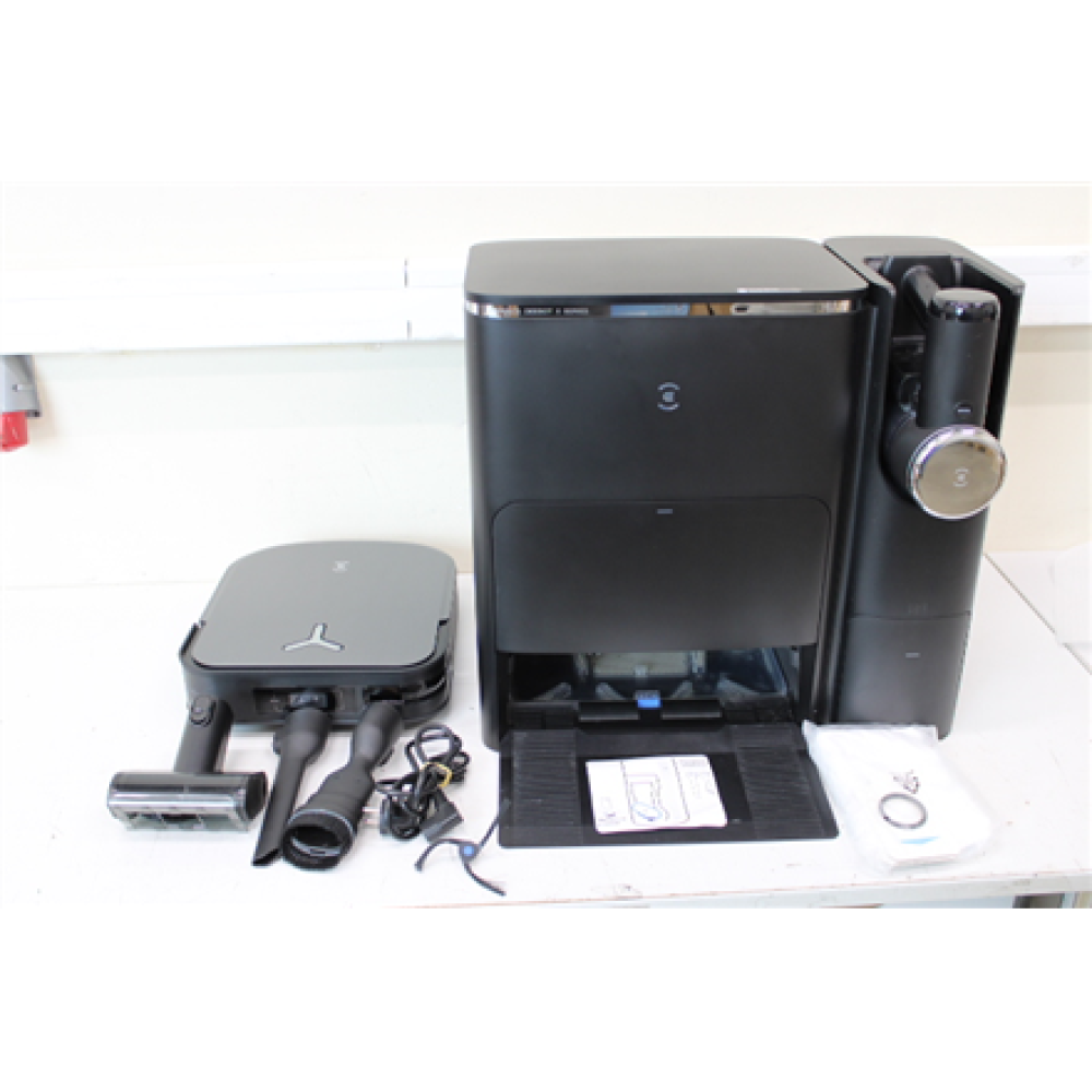 SALE OUT. Ecovacs DEEBOT X2 COMBO Vacuum cleaner,Robot+Handheld,Wet&Dry,Robot Operating 210 min,Dust bin 0,42L,6400 mAh,Black+Dual Auto-empt , Ecovacs Robotic Vacuum Cleaner+Handheld , DEEBOT X2 COMBO , Wet&Dry , Operating time (max) 210 min , 640